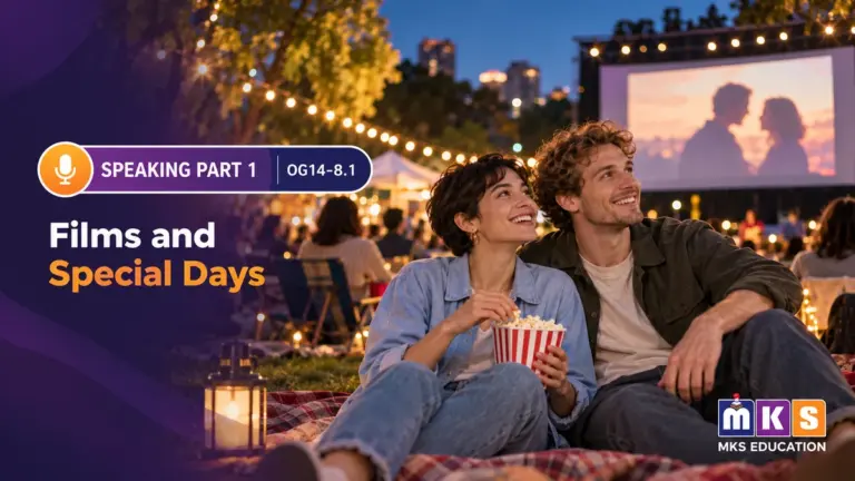 Speaking OG 14-8.1 — Films and Special Days — MKS Education cover