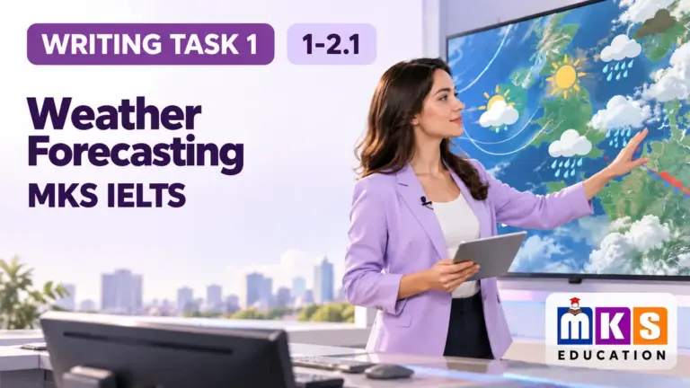 Weather Forecasting — IELTS writing, test 1-2.1.