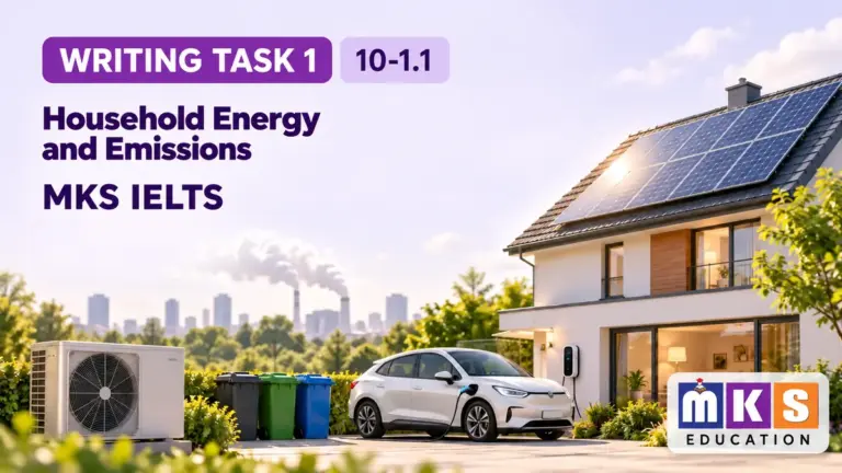 Household Energy and Emissions — IELTS writing, test 10-1.1.