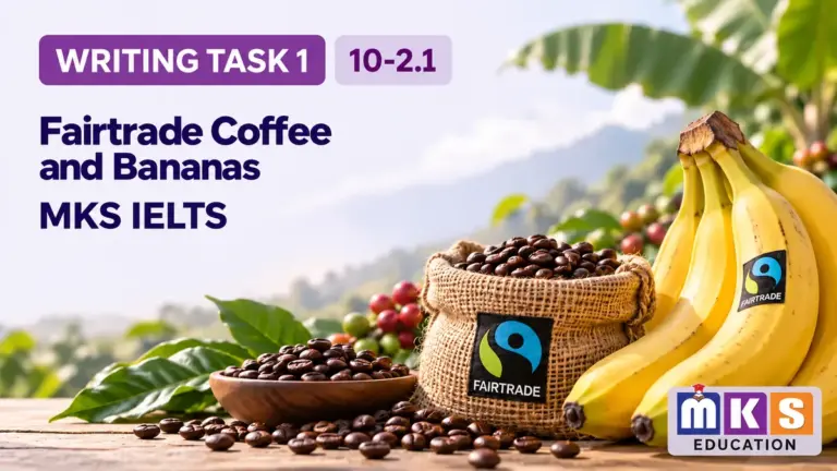 Fairtrade Coffee and Bananas — IELTS writing, test 10-2.1.