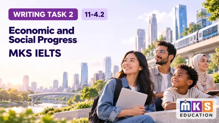 Economic and Social Progress — IELTS writing, test 11-4.2.