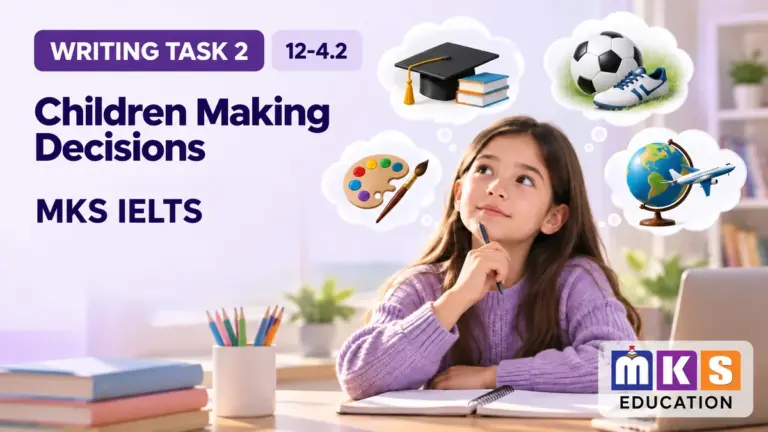 Children Making Decisions — IELTS writing, test 12-4.2.