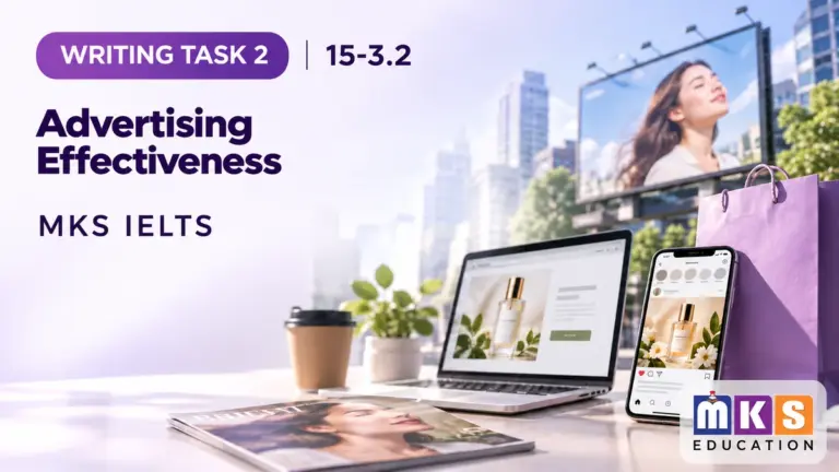 Advertising Effectiveness — IELTS writing, test 15-3.2.