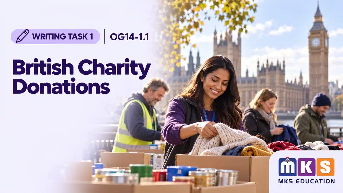 Writing OG14-1.1 — British Charity Donations (Task 1)
