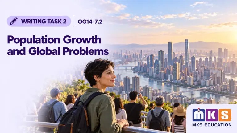Writing OG14-7.2 — Population Growth and Global Problems (Task 2) — MKS Education cover