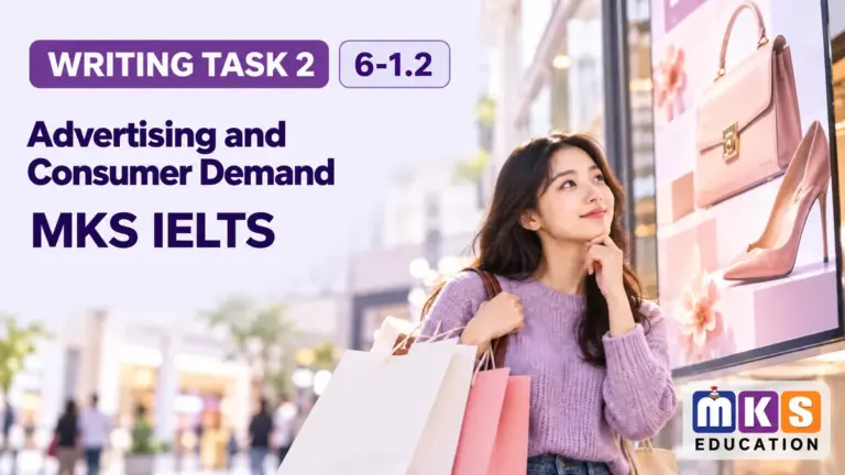 Advertising and Consumer Demand — IELTS writing, test 6-1.2.