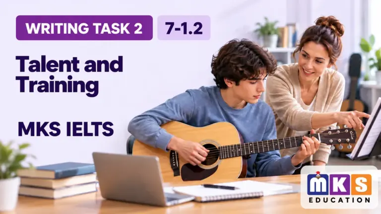 Talent and Training — IELTS writing, test 7-1.2.