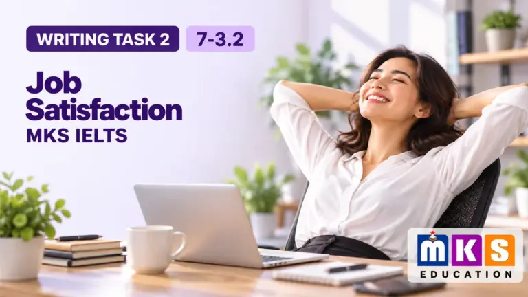 Job Satisfaction — IELTS writing, test 7-3.2.