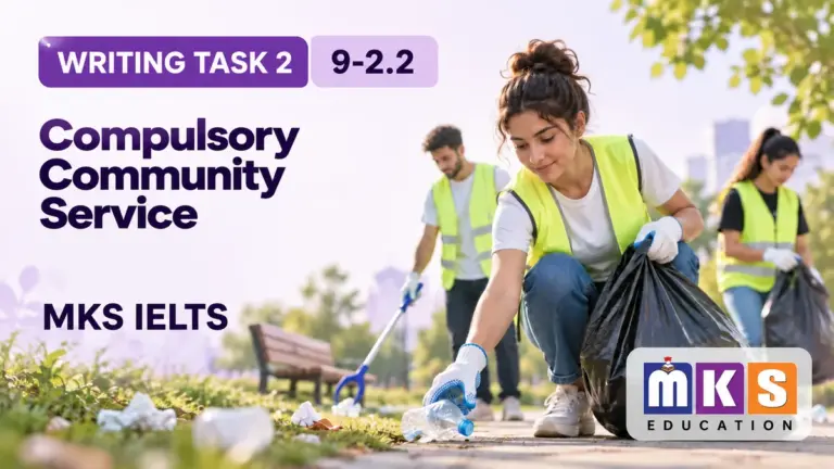 Compulsory Community Service — IELTS writing, test 9-2.2.
